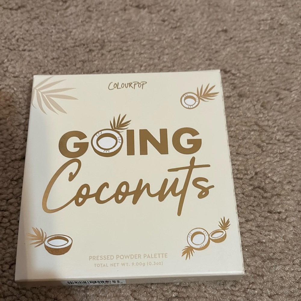 Colourpop Going Coconuts eyeshadow palette